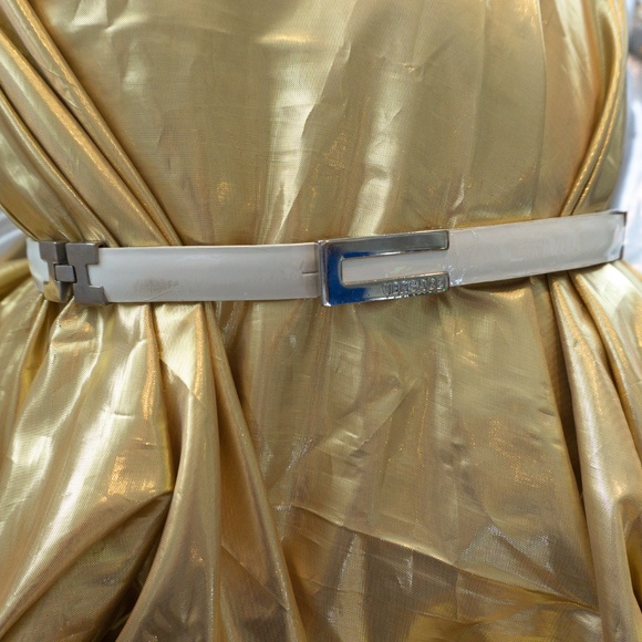 Versace White Belt